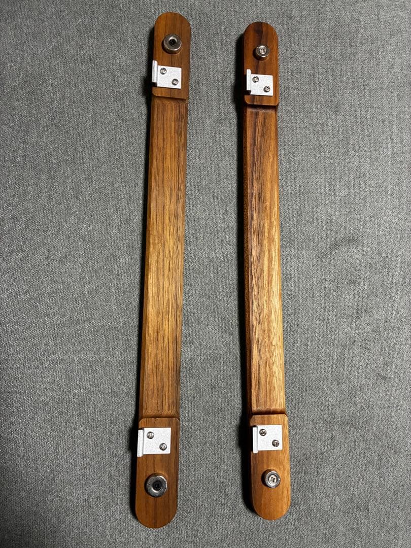 Shim Craft シムクラフト 横の棒 ウォールナット 2本セット