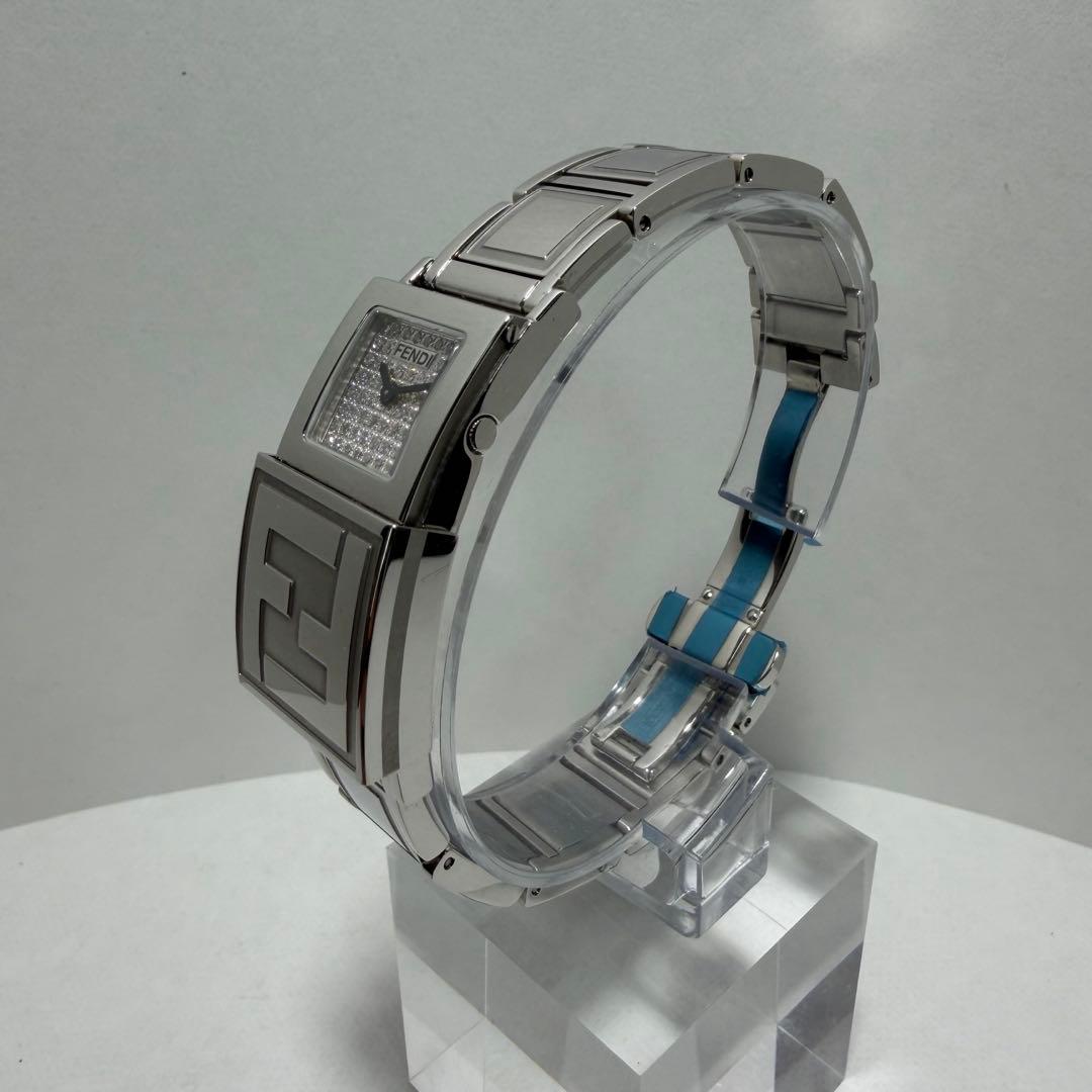 【稼働/新品電池/箱付】フェンディ 5500L 腕時計 ダブルフェイス クォーツ