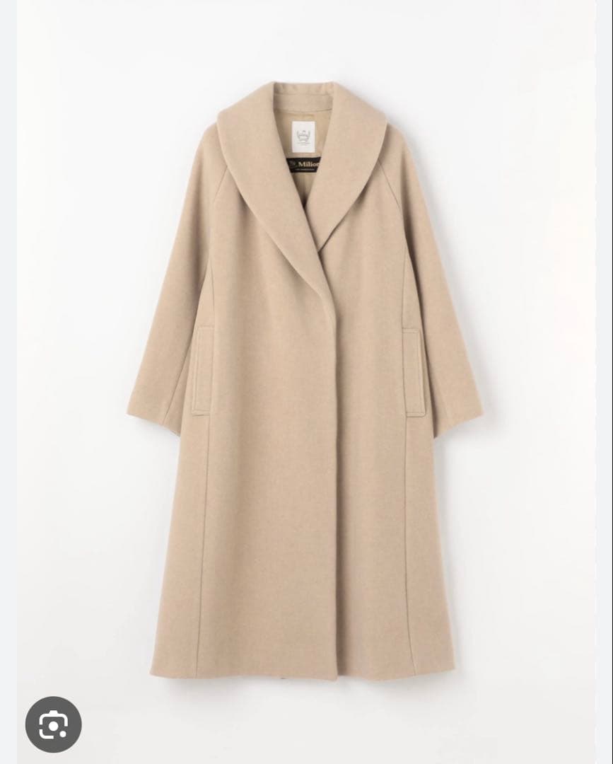 LOUNIE バックフレアコート