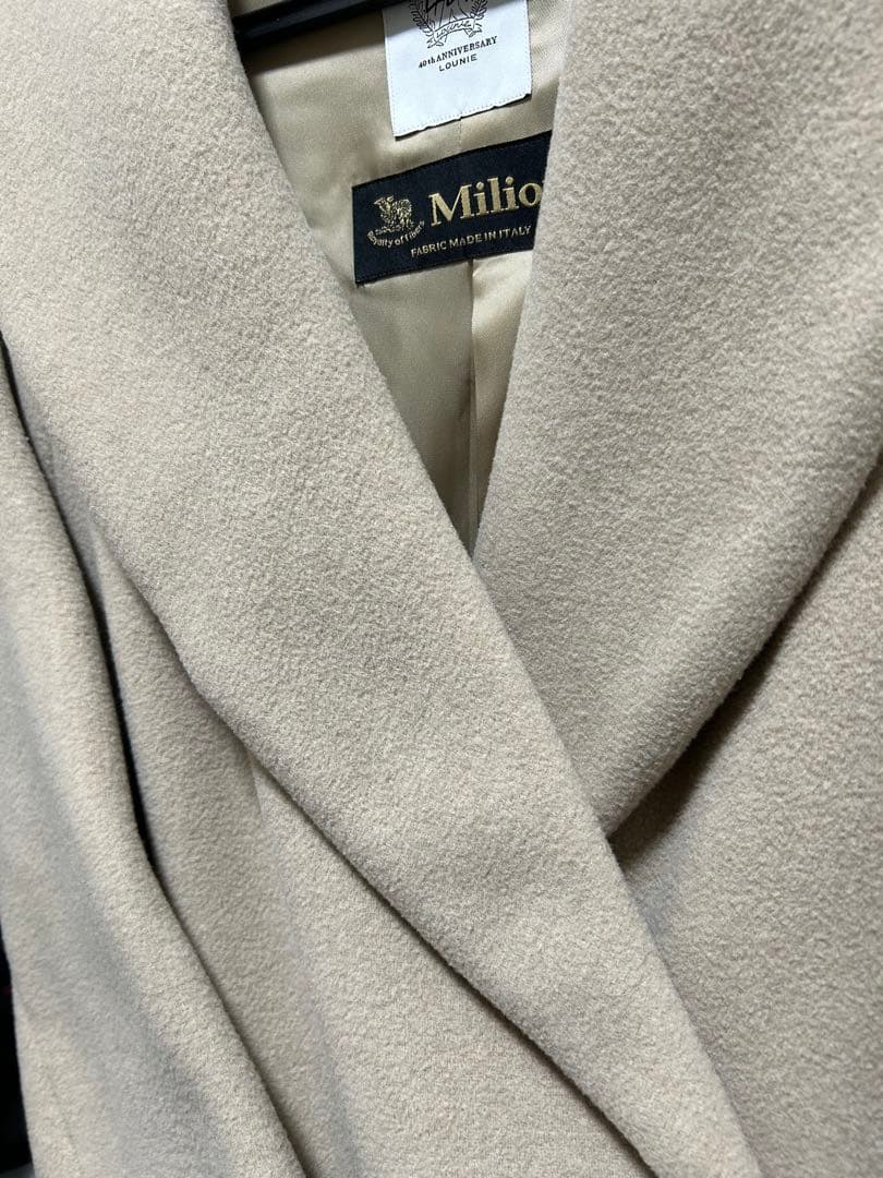 LOUNIE バックフレアコート