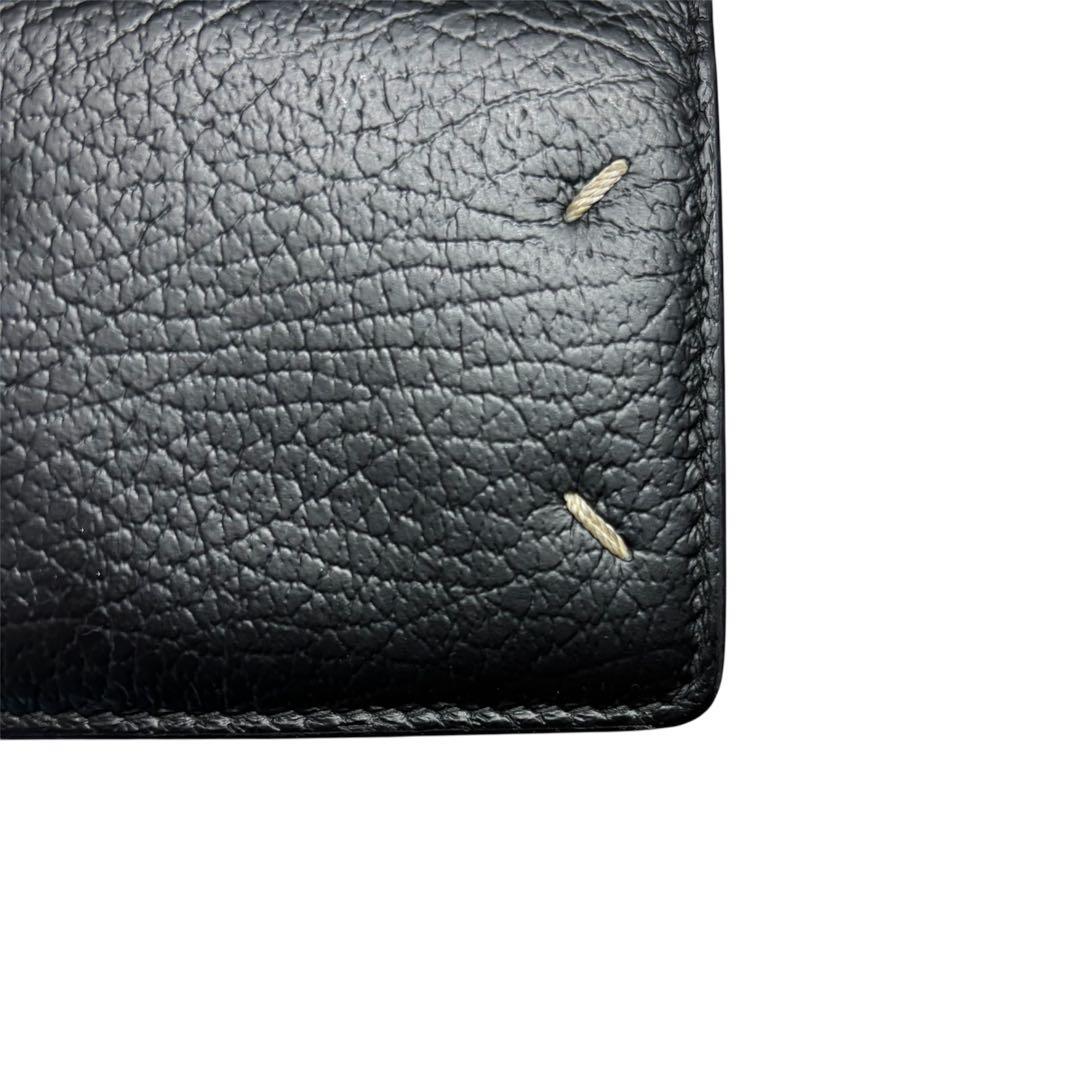 希少 メゾンマルジェラ 4ステッチ エンベロープ 三つ折り財布 コンパクトミニ