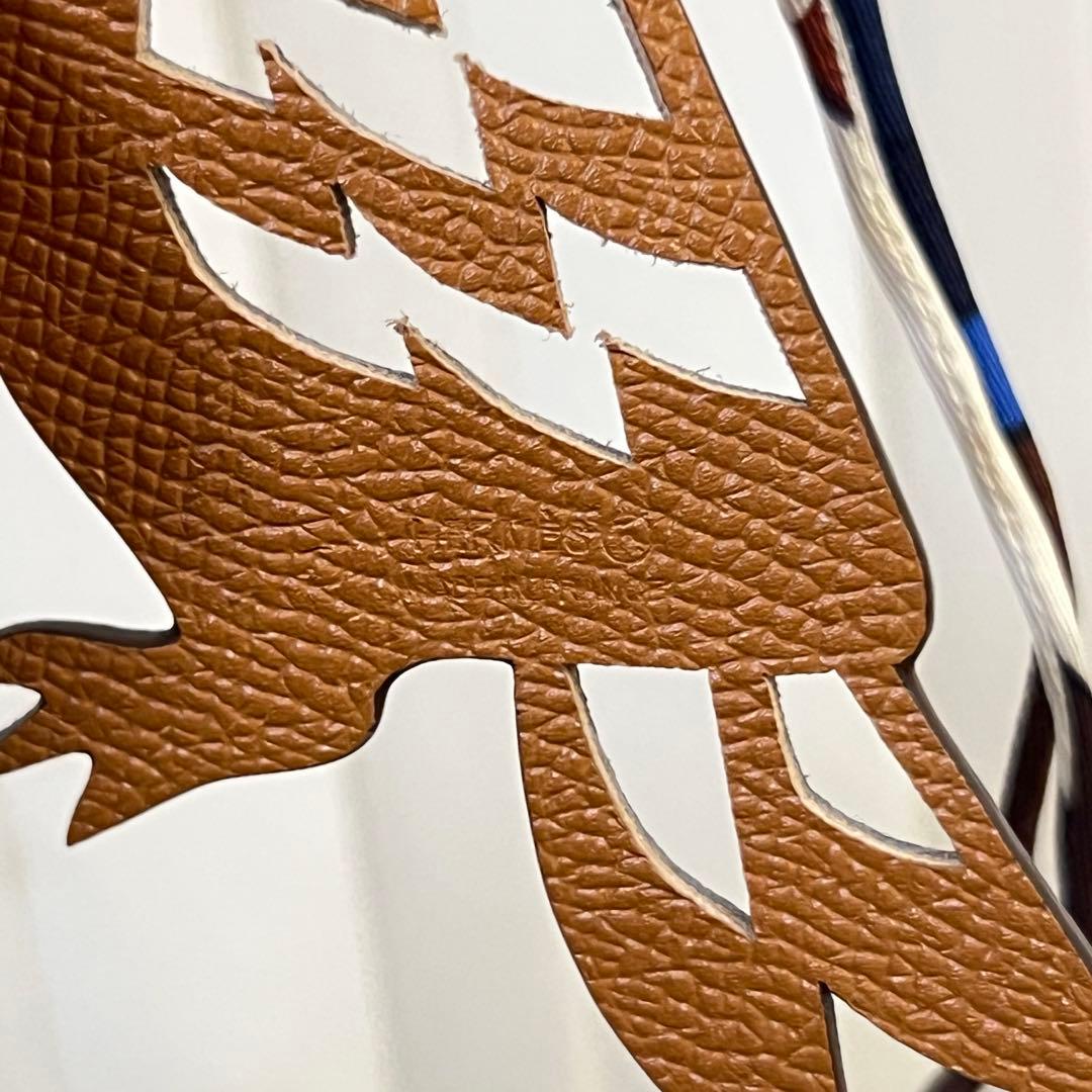 HERMESエルメス バッグチャーム プティアッシュ オウム 美品！