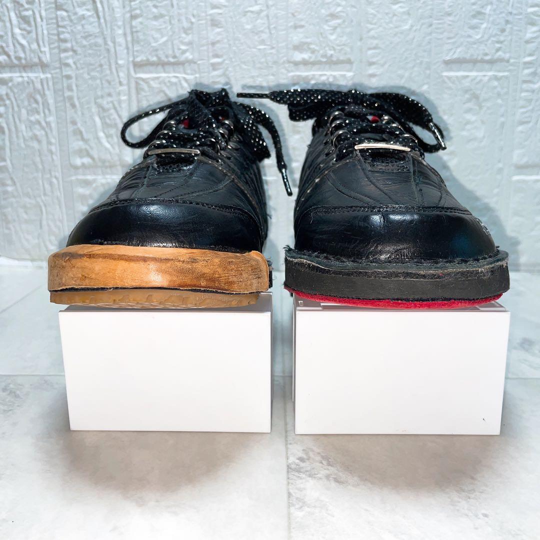 ハイスポーツ ボウリングシューズ コアドロ ブラック/レッド 25.5cm