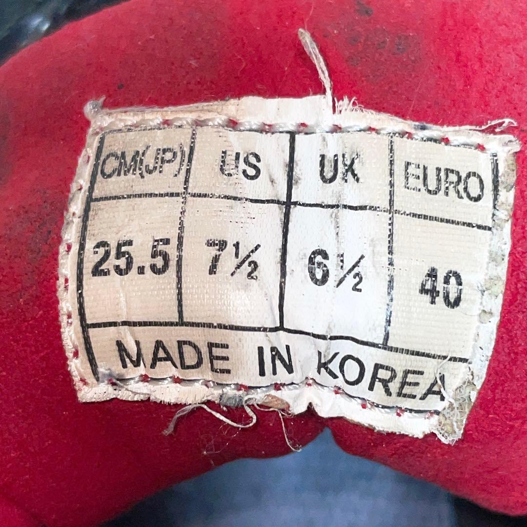 ハイスポーツ ボウリングシューズ コアドロ ブラック/レッド 25.5cm