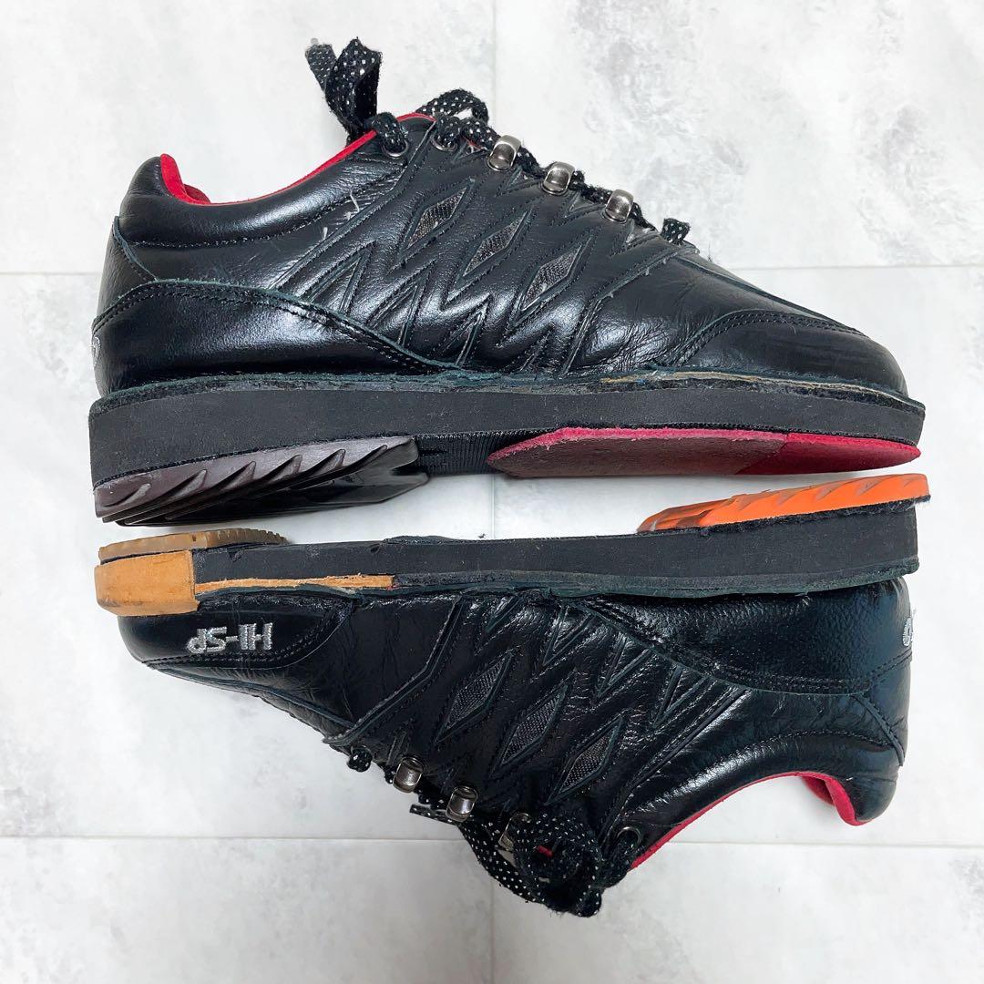 ハイスポーツ ボウリングシューズ コアドロ ブラック/レッド 25.5cm