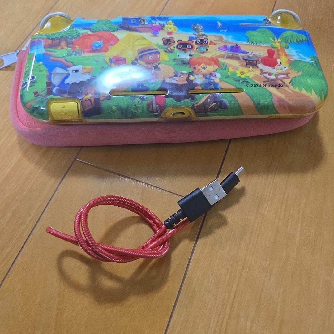 こ*様 Nintendo Switch Lite イエロー どうぶつの森ケース付