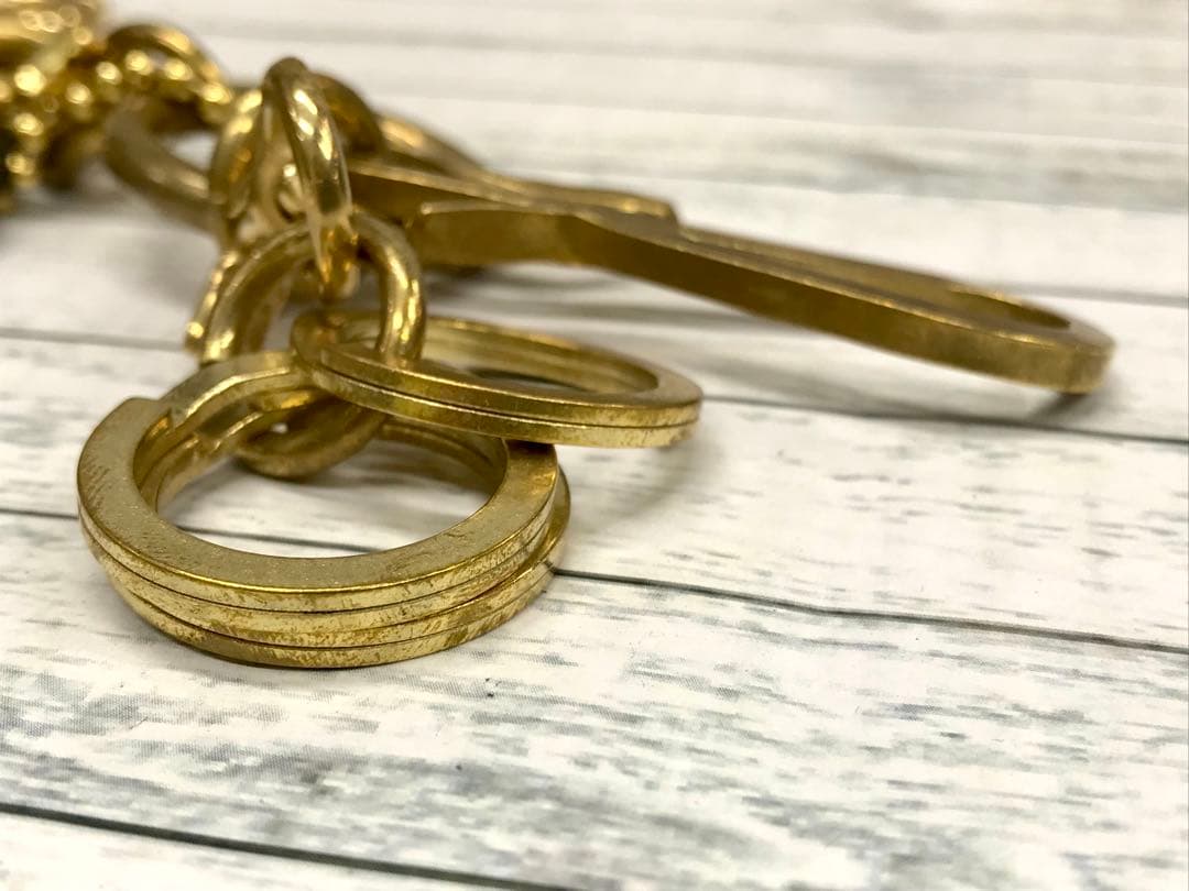 IRON HEART ウォレットチェーン フックタイプ 真鍮　5909