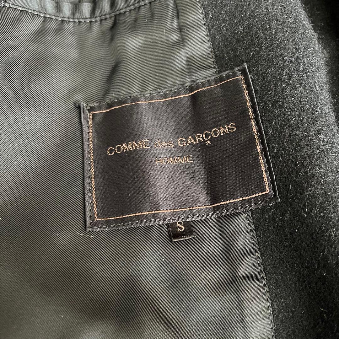 AD1994 ギャルソン オム コート アーカイブ 貴重 黒 S 田中オム