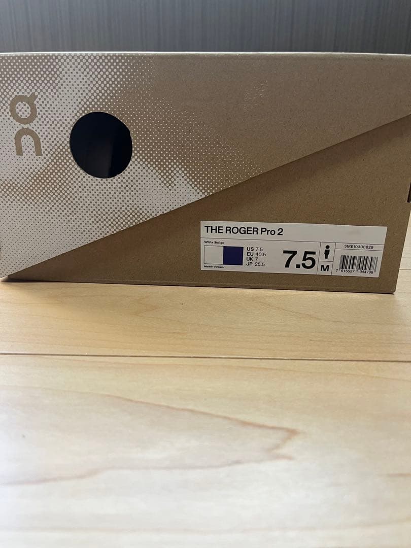 シューズ(男性用) On THE ROGER Pro 2 White/Indigo 25.5