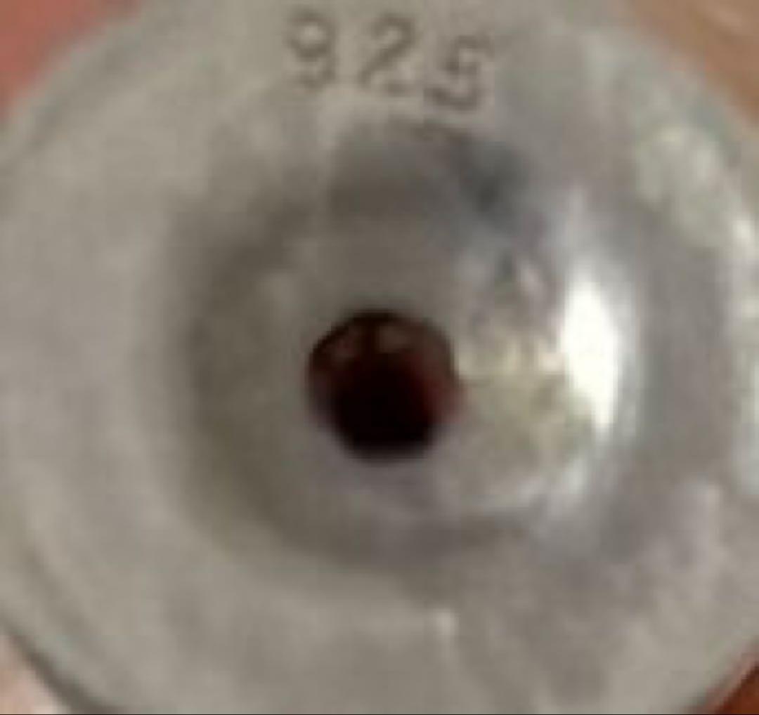 クロムハーツ　ピアス　CHプラススタッドピアス　インボイス付属