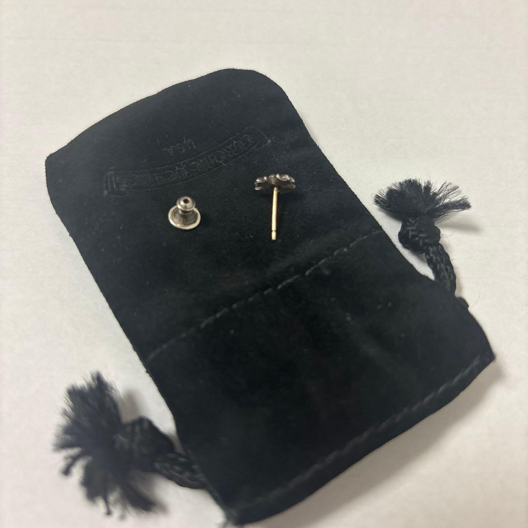 クロムハーツ　ピアス　CHプラススタッドピアス　インボイス付属