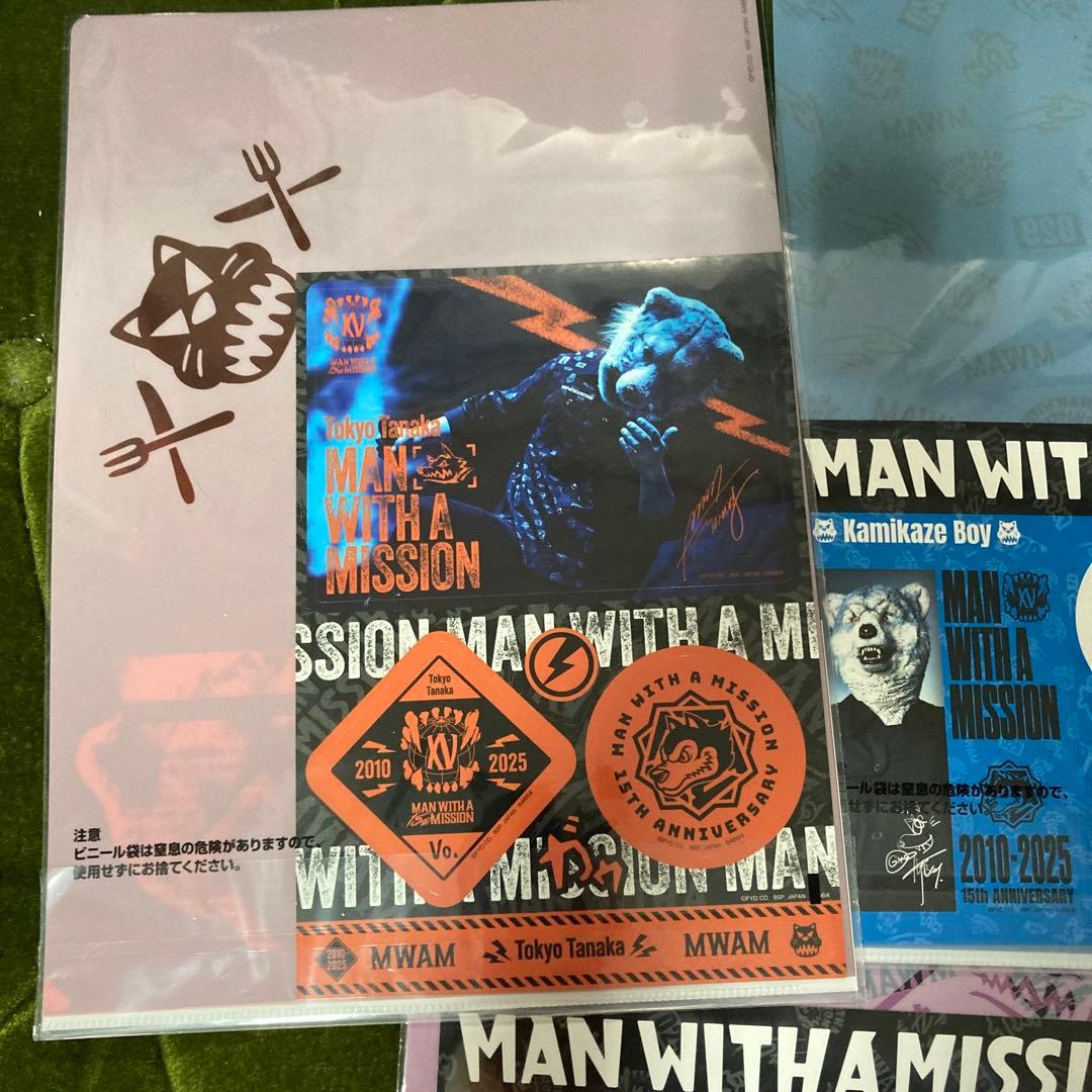MAN WITH　A MISSION 一番くじ C、G、F、K、H、I、J賞