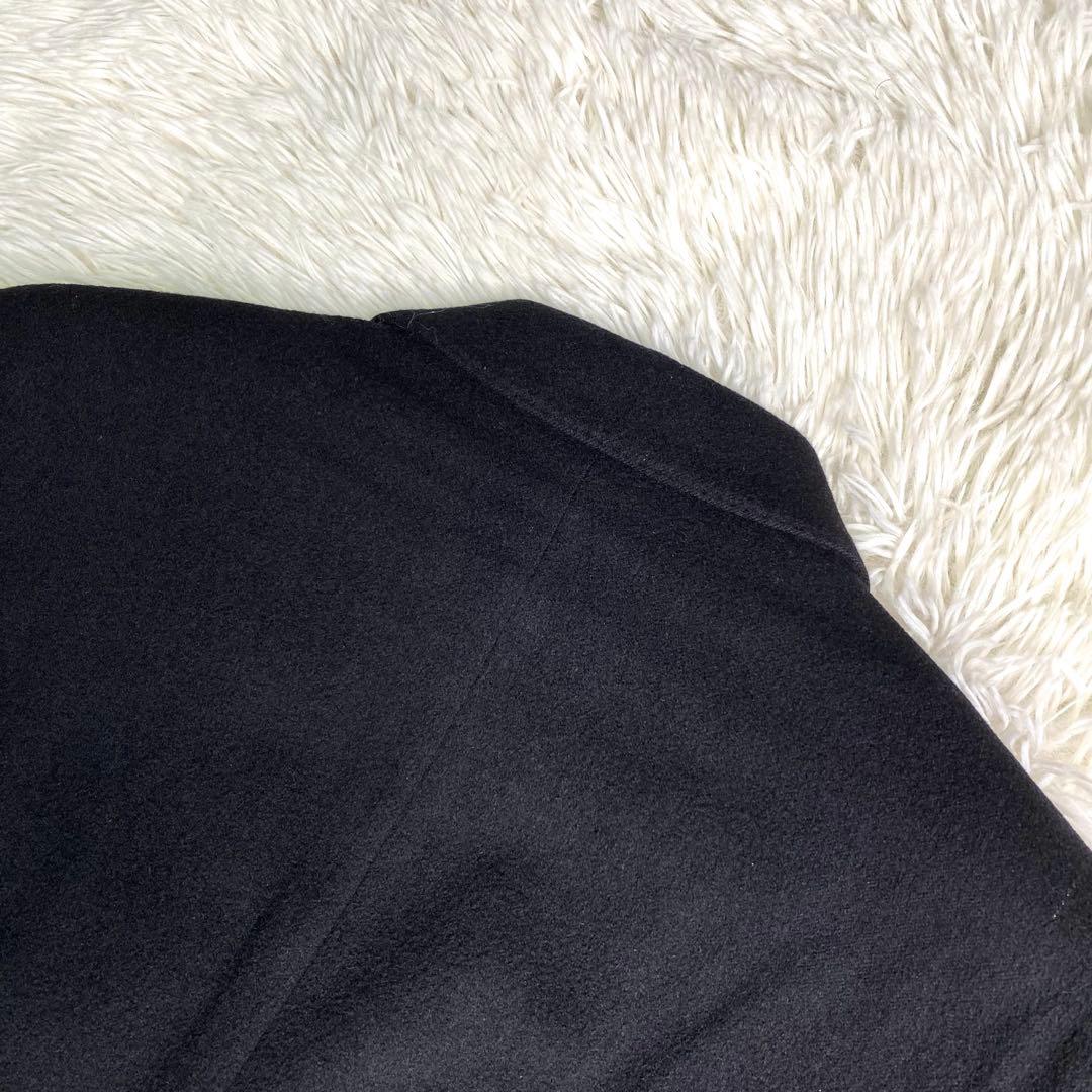 Paul smith チェスターコート カシミヤ100% ロング 黒 L ロング