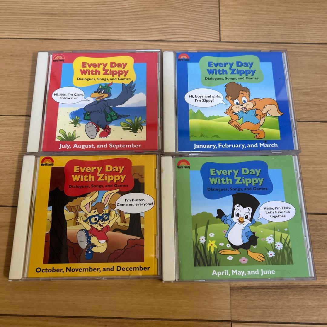 Every Day with Zippy DVDセット　DWE