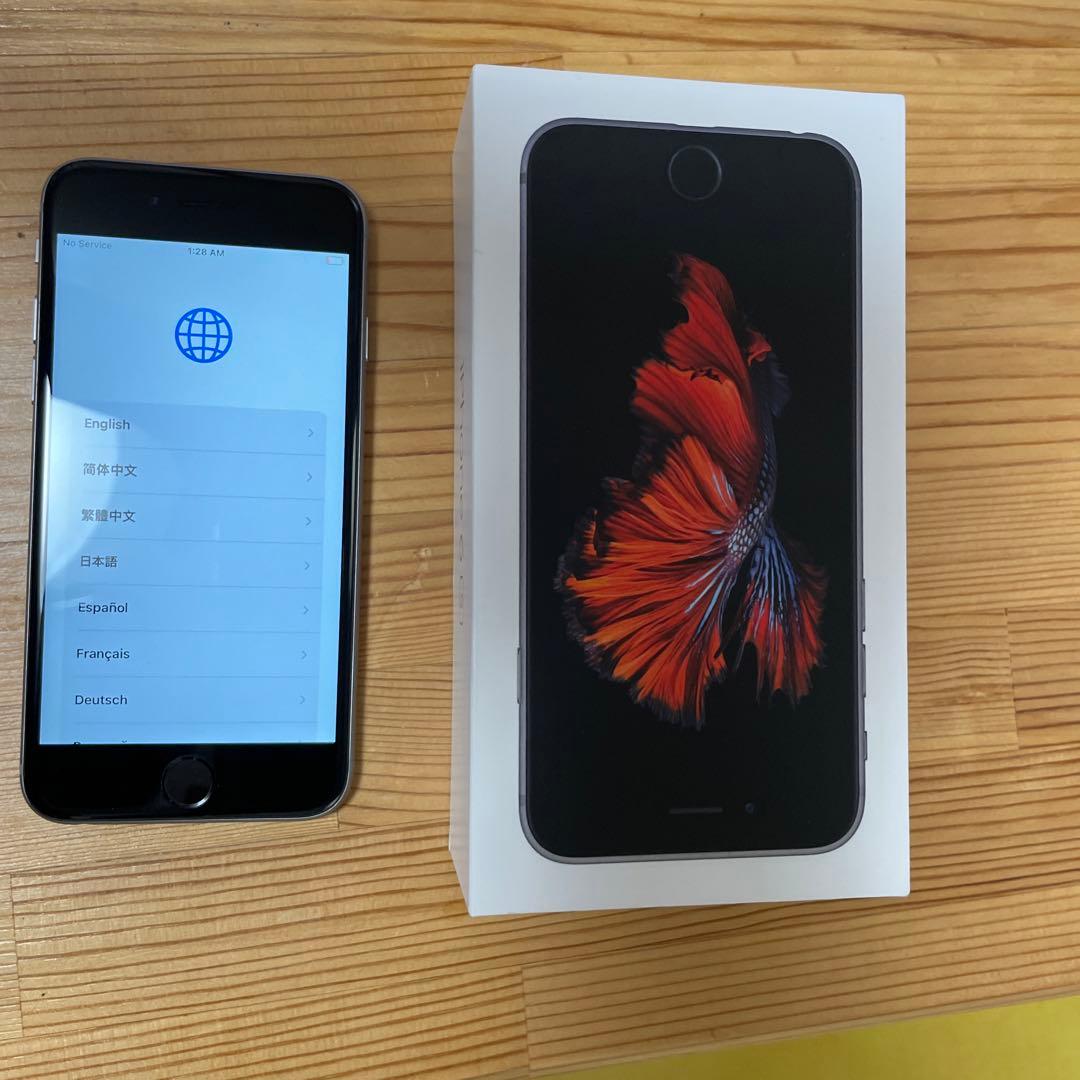 iPhone6S 128GB グレー