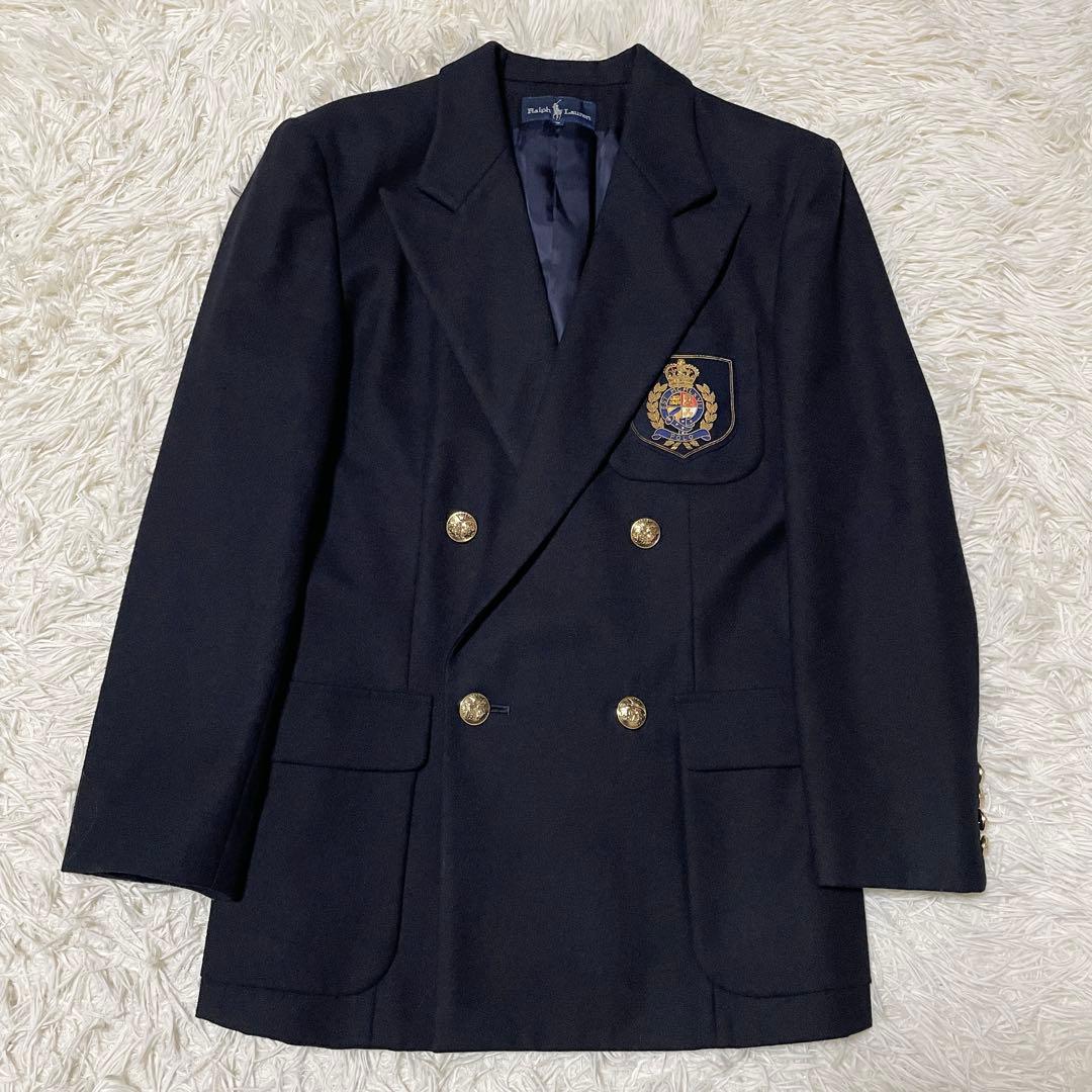 【Sora】ラルフローレン ダブル ブラック テーラードジャケット