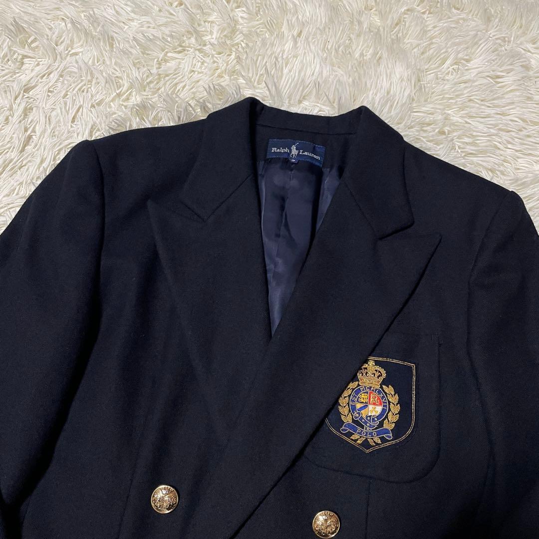 【Sora】ラルフローレン ダブル ブラック テーラードジャケット