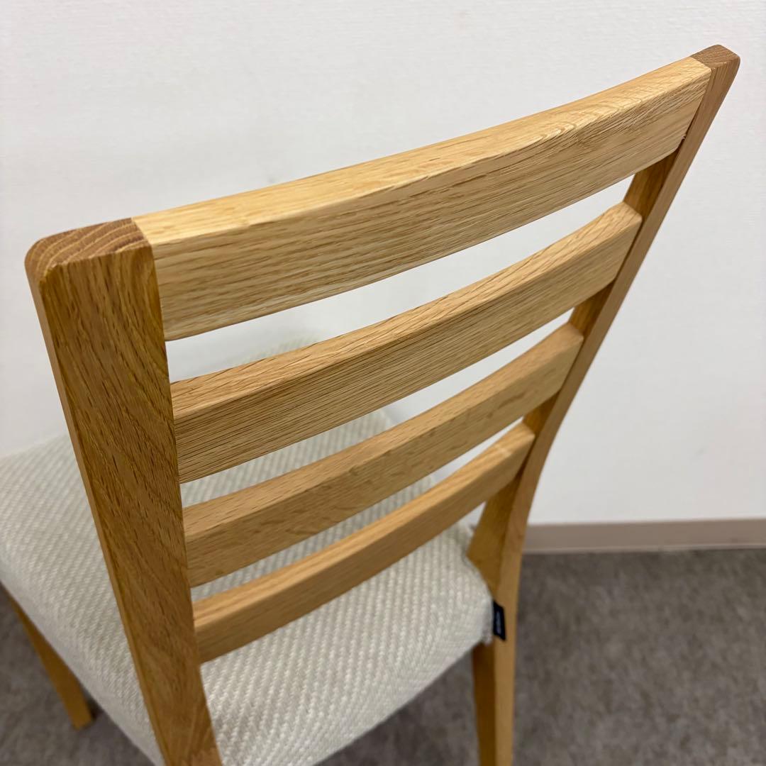 【karimoku】食堂椅子CU1615E380(2017年生産)4脚セット