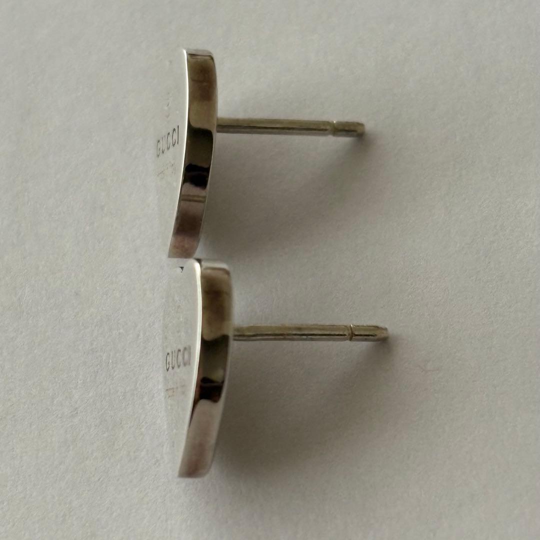 ♡GUCCIハートピアス♡GUCCIシルバーピアス 匿名配送 送料込み