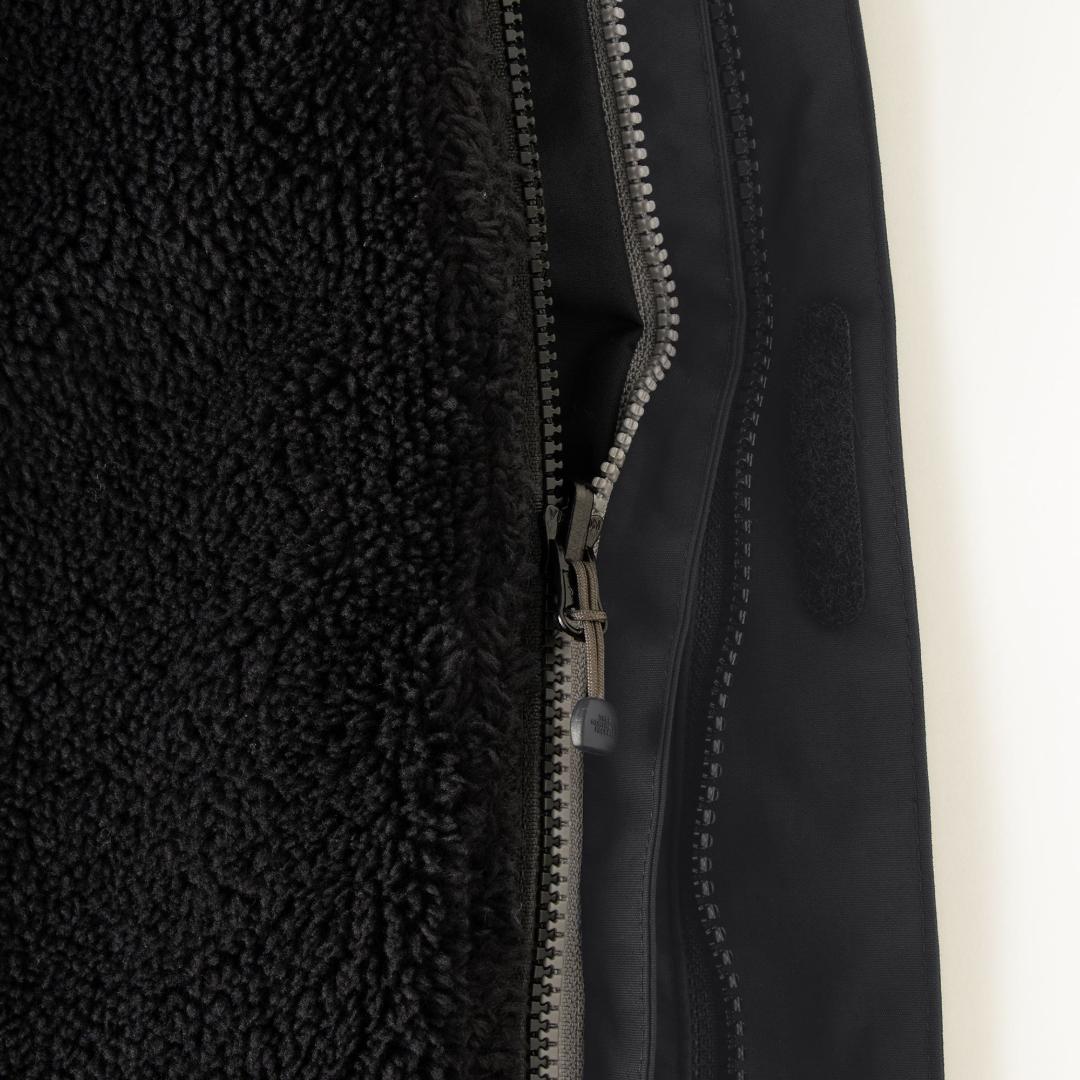 150cm ノースフェイス キッズ リバーシブルコージージャケット K 黒