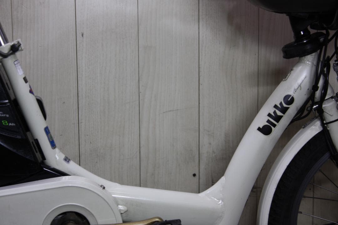 ブリヂストンbikke POLAR e BP0D37 20型 13.2AH 白