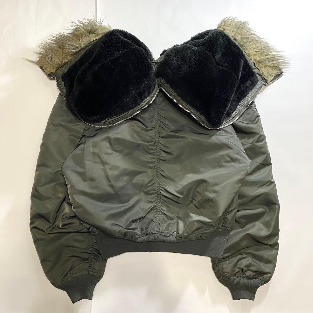 わけあり USA製 ALPHA アルファ N-2B n2b IDEAL カーキ