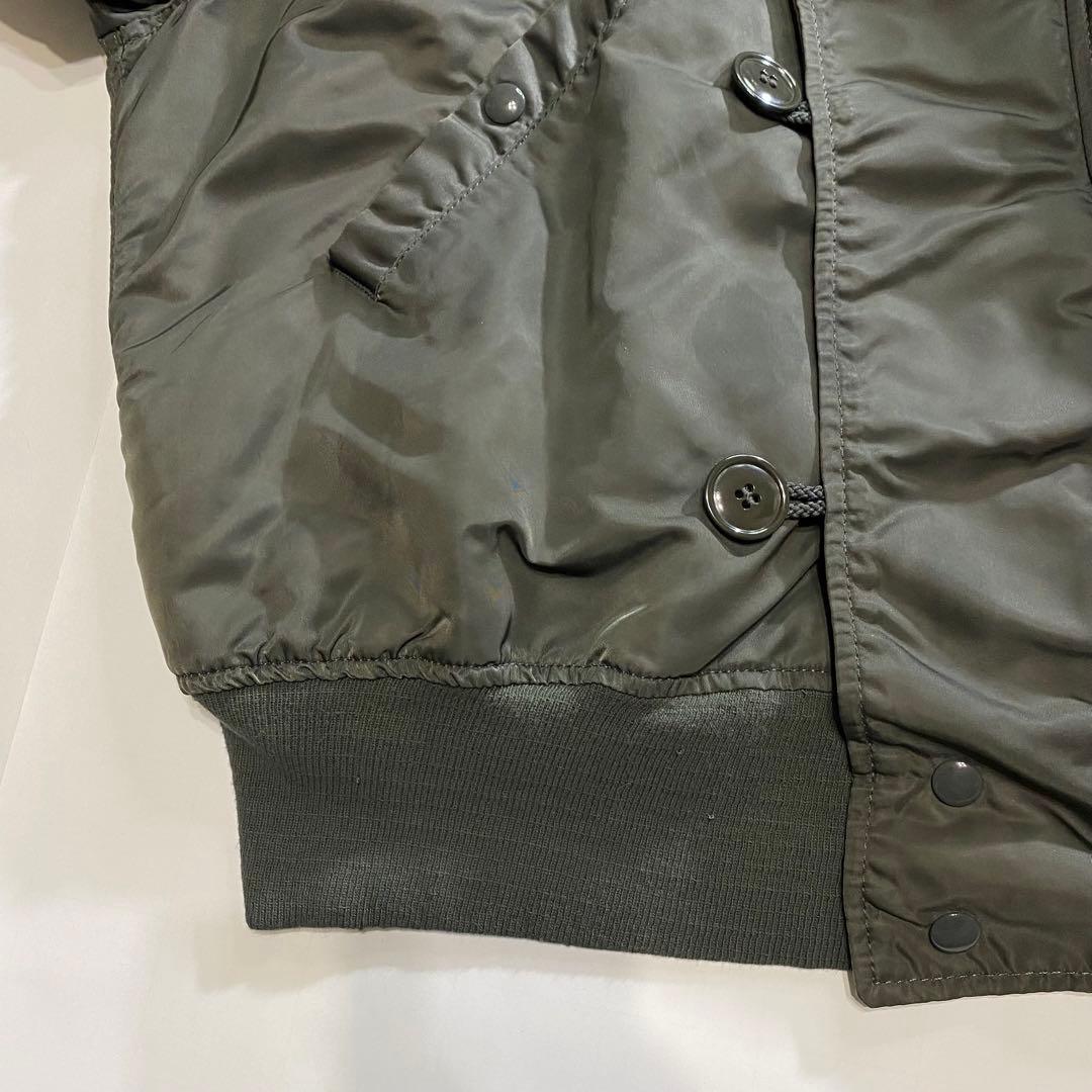 わけあり USA製 ALPHA アルファ N-2B n2b IDEAL カーキ