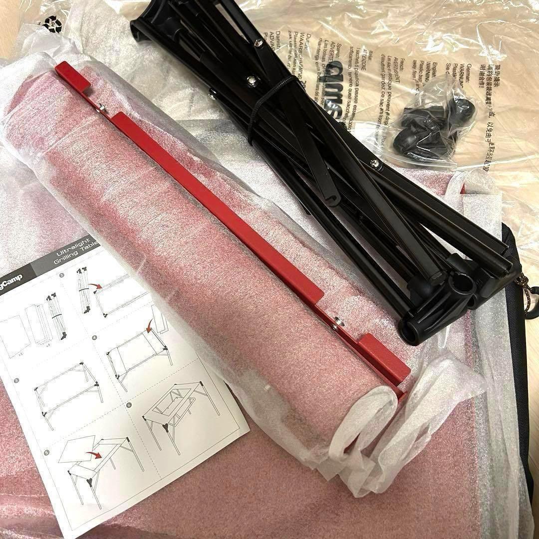 【新品】 キャンプテーブル BBQ テーブル アウトドア 2way コンロ