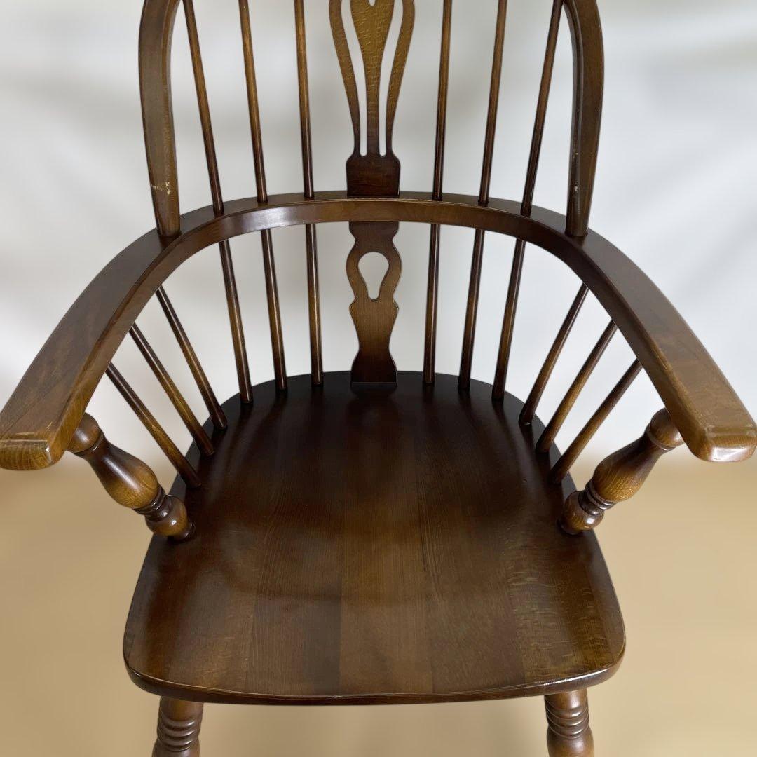 最終値下げ！ウインザーチェアー　キツツキ　国産　飛騨産業　02