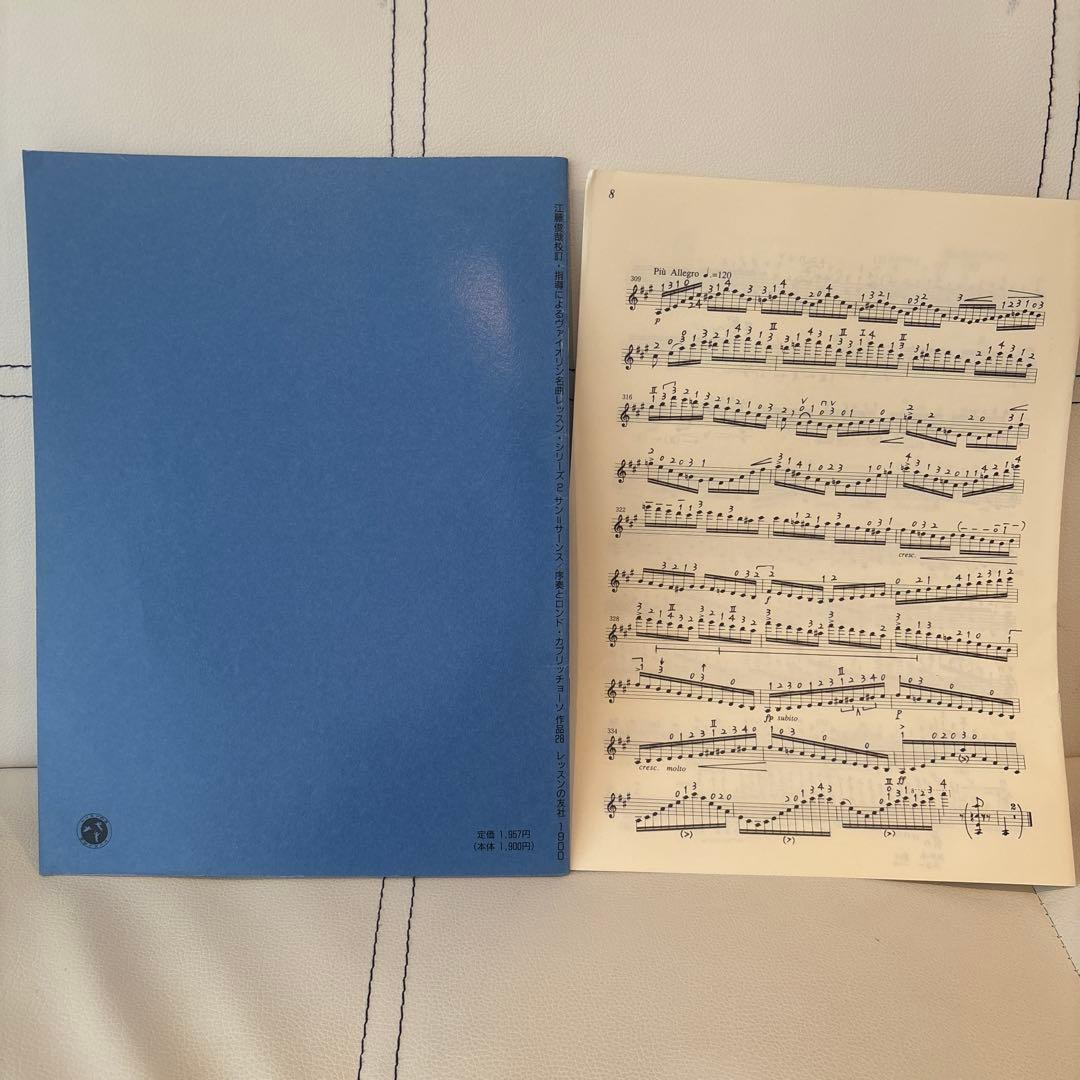 江藤俊哉 校訂・指導によるヴァイオリン名曲レッスンシリーズ2 サンサーンス