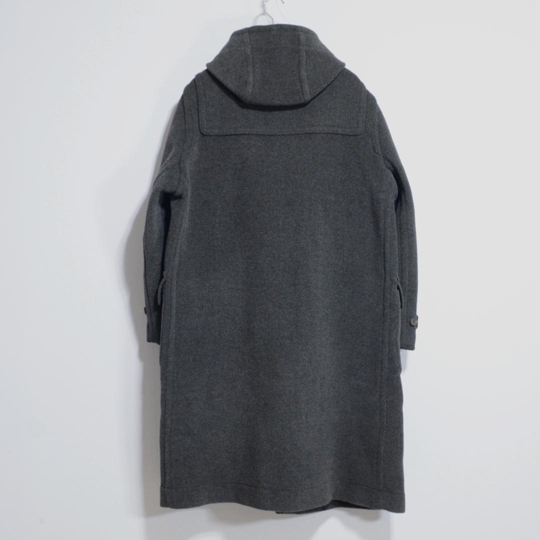 超極上品 チベット社 ムーアブルックカットパイル ダッフルコート Hグレー38