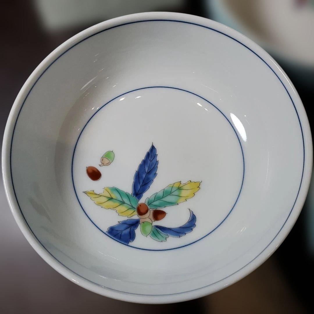 深川製磁　みのり　小鉢揃　5個セット　宮内庁御用達