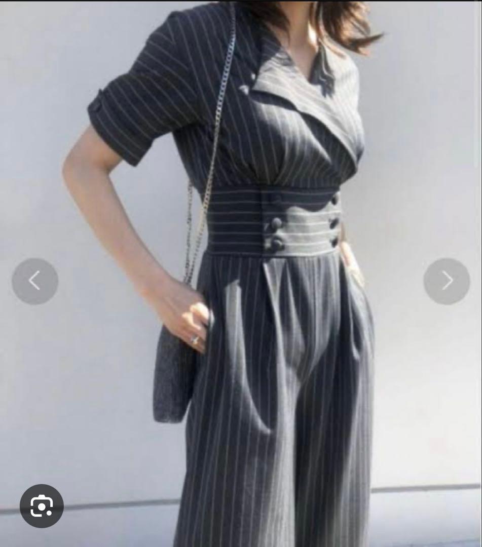 サロペット・オーバーオール・オールインワン AMERI VINTAGE RETURN COLLAR ALL IN ONE