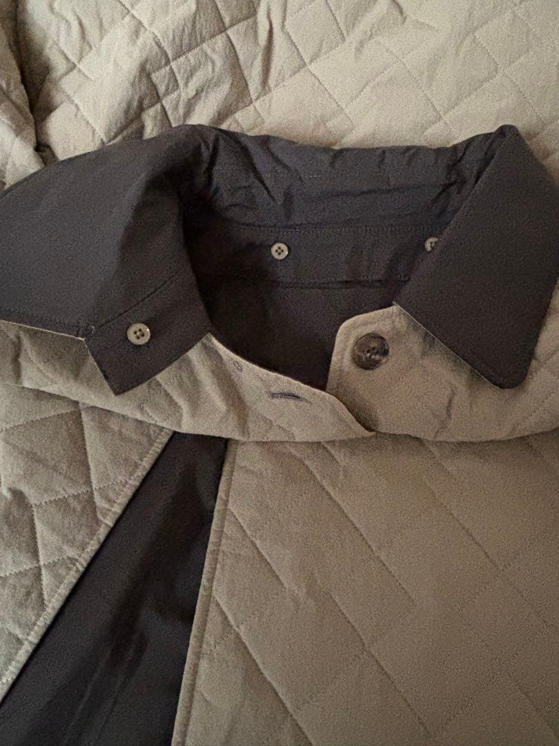 steven alan キルティングリバーシブルロングコート