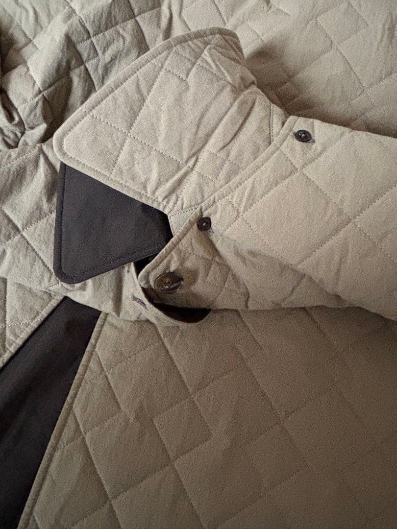 steven alan キルティングリバーシブルロングコート