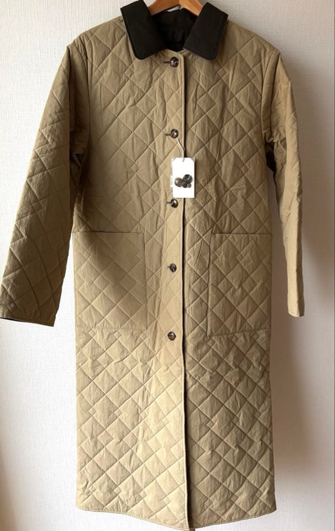 steven alan キルティングリバーシブルロングコート