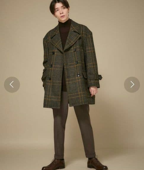 Ryo様【✨新品✨】JOHNLAWRENCESULLIVAN ツイード Pコート