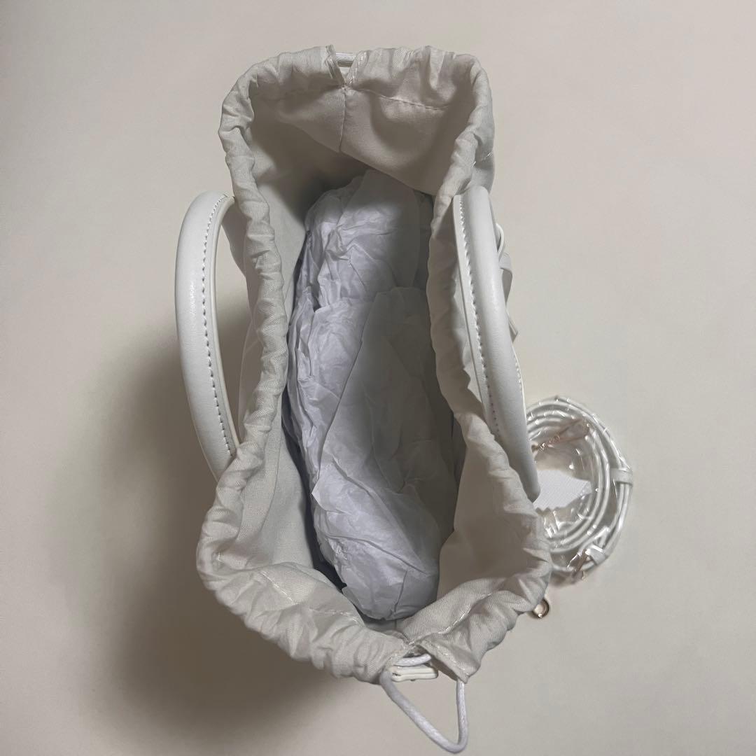 【Her lip to】Palma Mini Tote Bag 白色