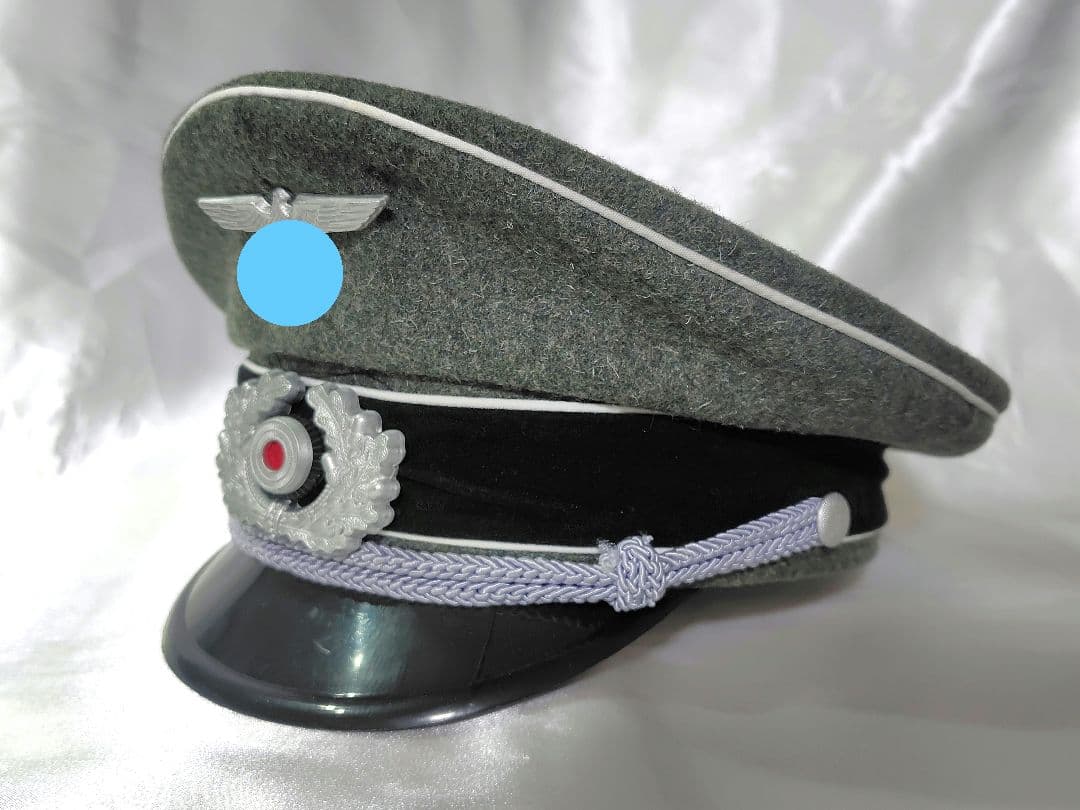 ドイツ国防軍　歩兵将校用制帽　(レプリカ)