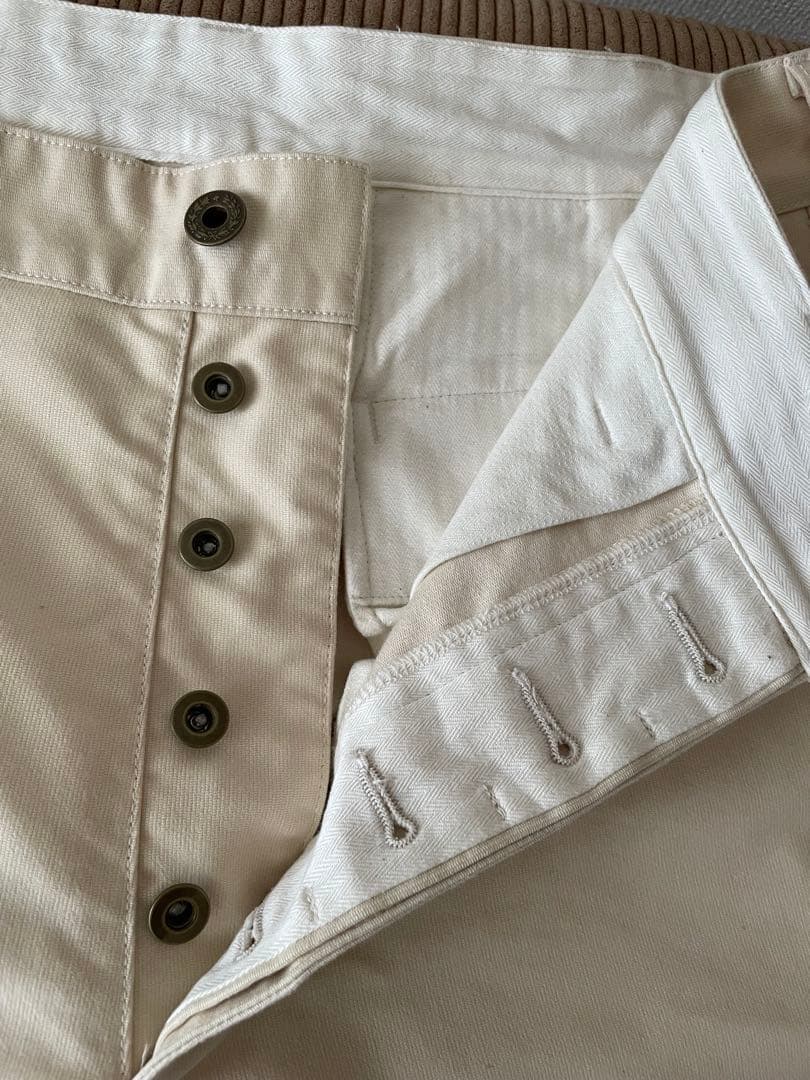 PABLO VINCI Oiled chino trousers Mサイズ