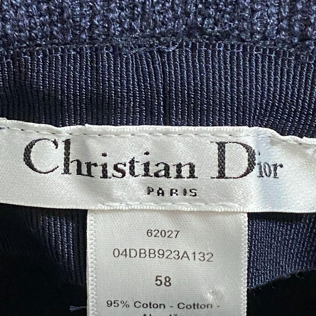 Christian Dior / ボブハット バケットハット ネイビー 58
