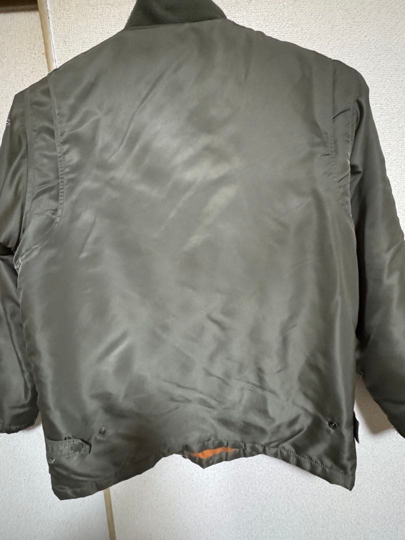 Stussy MA-1スタイルジャケット オリーブ色