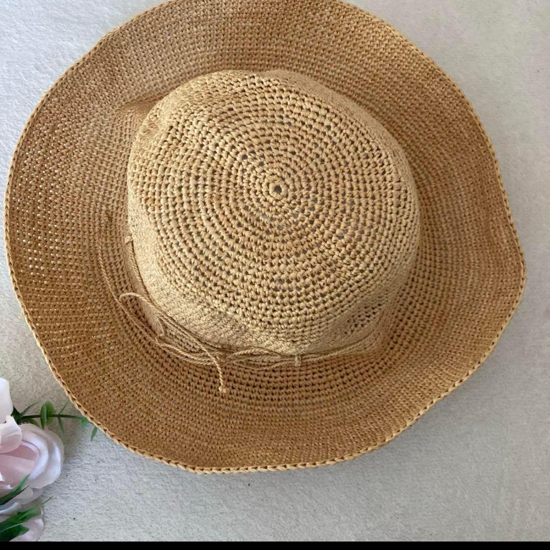 pucci 様HELEN KAMINSKI ストローハット 麦わら帽子 つば広め