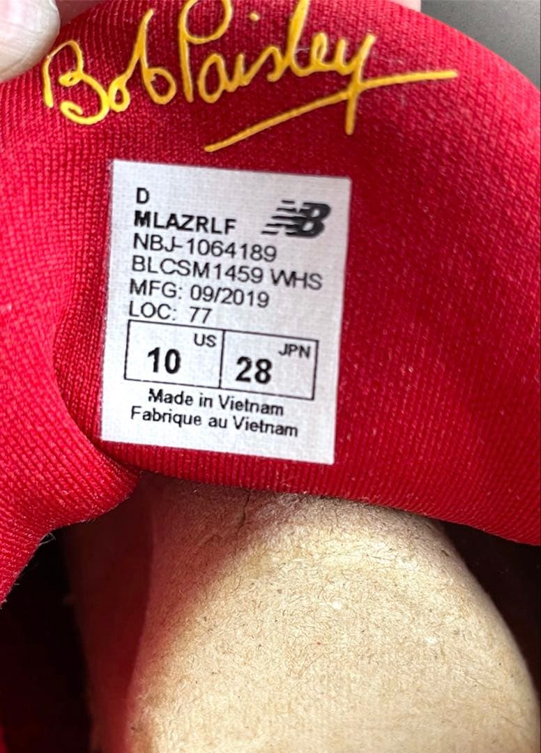 【新品未使用】 限定 ニューバランス リバプール コラボ スニーカー