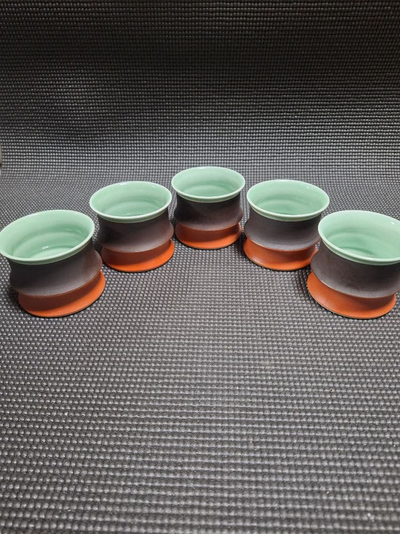 モ*モ様 深川製磁 百年庵 そば猪口 陶桶 計5点 蕎麦セット