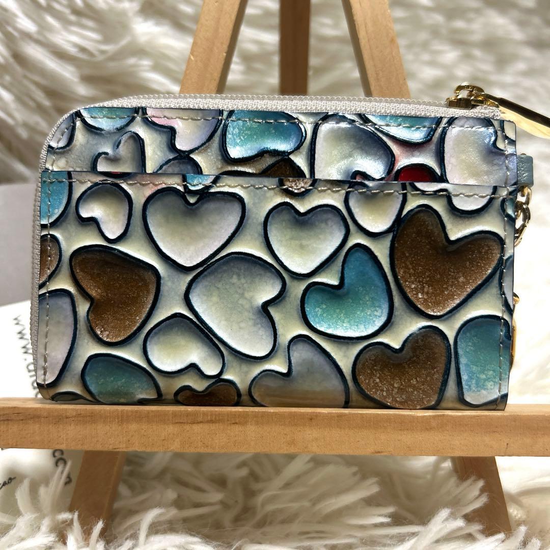 【現行✨完売品】アタオ カームラブ ベルハッピーヴィトロキャトル キーケース