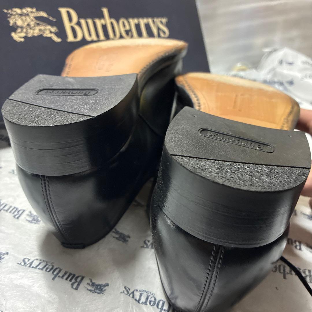 Burberrys ブラック レザー ドレスシューズ