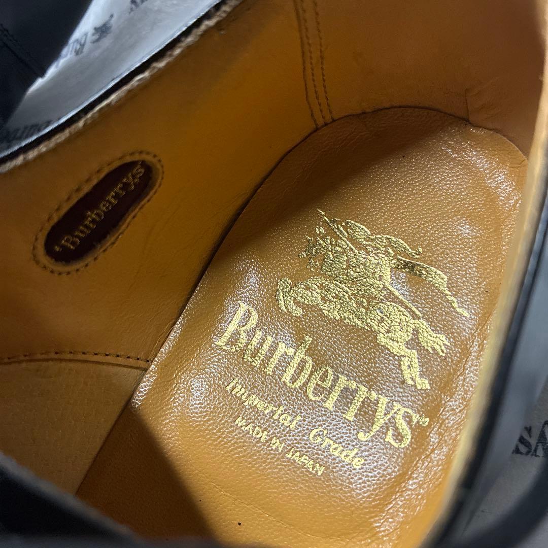 Burberrys ブラック レザー ドレスシューズ