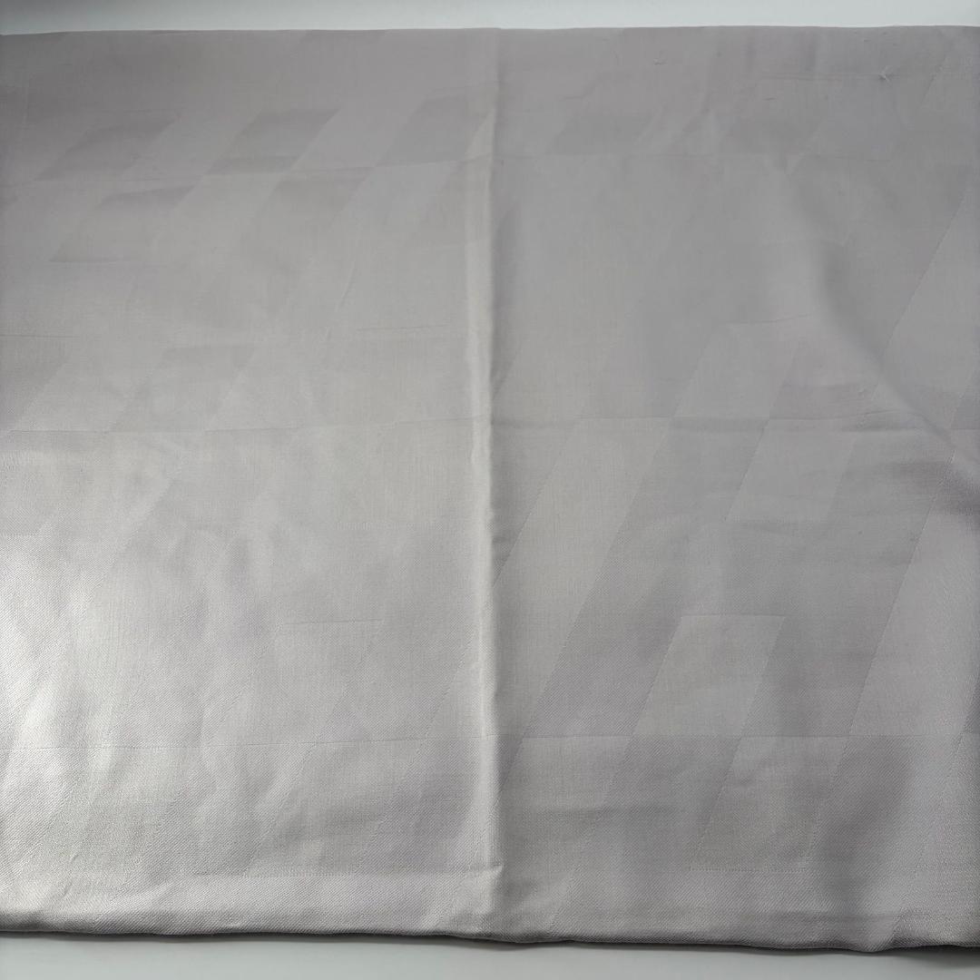 16775✨HERMES 大判ストール 幾何学 ロゴ グレー