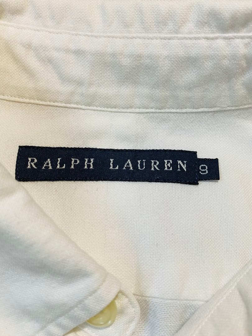 【極美品】RALPH LAUREN ビックポニー刺繍 長袖 シャツ